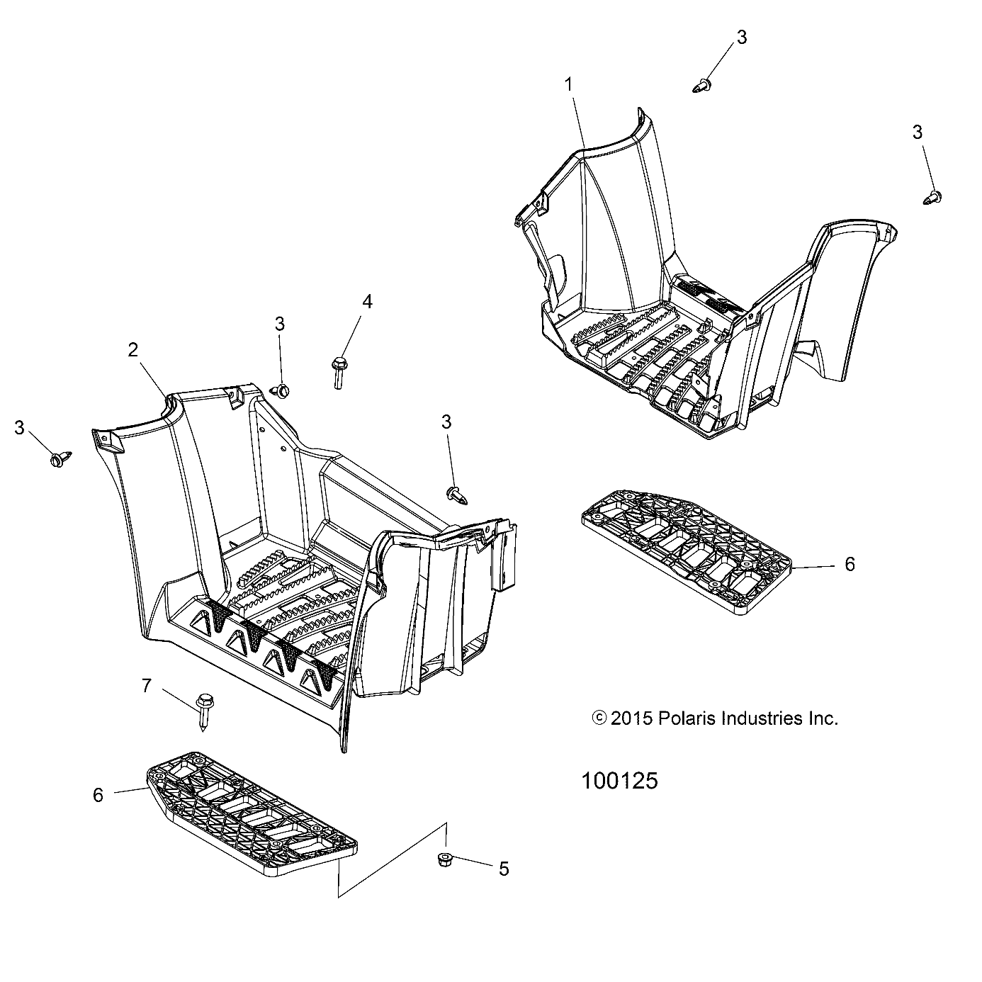 BODY, FOOTWELLS - A18SXM95AL